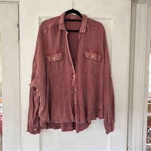 Free People One Scout Shirt Jacket